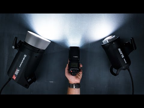 Flash VS Strobes VS Constant Light For Food Photography