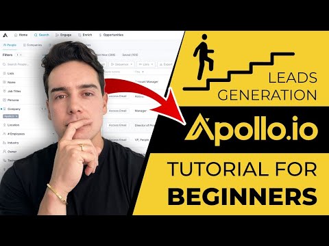 [Apollo.io 2026] B2B Lead Generation Tutorial For Beginners