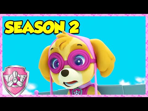 The Best Season 2 Skye Moments! (Compilation) | Skye - Paw Patrol & Friends | Cartoons For Kids