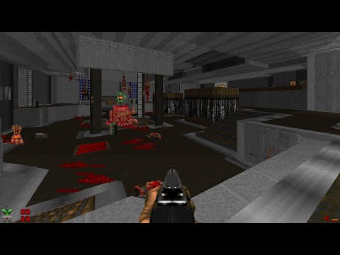 DOOM 2016 Intro Mission in Classic DOOM