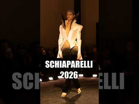 ❗ SCHIAPARELLI Couture весна-лето 2026 в Париже | Spring Summer Haute Couture SS26 #couture #мода