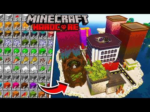 I Built the BEST Automatic Farms in Minecraft Hardcore!