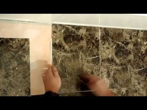 Easily cut floor tiles perfect every time!