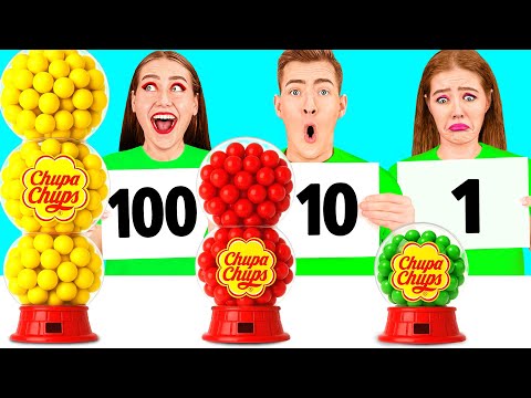 100 Layers of Food Challenge | Crazy Kitchen Situations by TeenChallenge