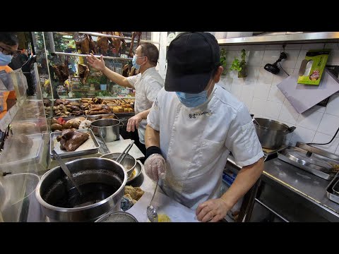 Yummy#MarinatedGoose #BeefShank #PigEar #intestines #Tongue  #Belly #Duck #ASMR #HongkongStreetFood