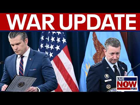 BREAKING: Hegseth, Pentagon gives Iran war update