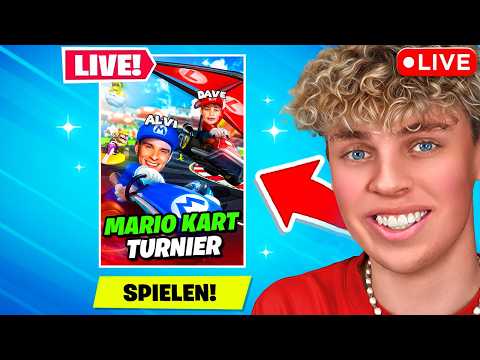 🔴MARIO KART TURNIER mit der CREW!!🏆