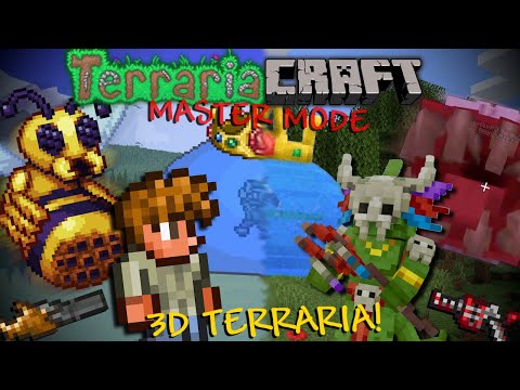 TERRARIACRAFT - The MINECRAFT MOD That Makes TERRARIA 3D!