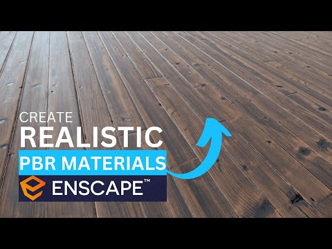 How to create Realistic PBR Materials in Enscape