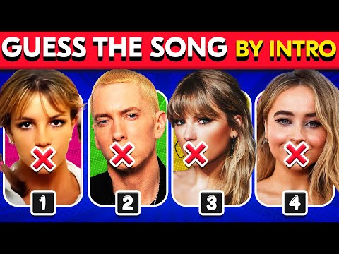 Guess the SONG by INTRO🎶 The  Hottest Hits from 2000 to 2025 | Music Quiz