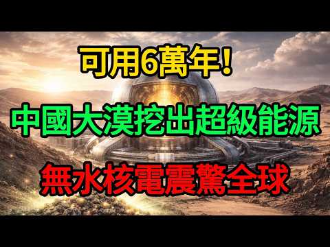 【深度揭秘】可用6萬年！中國大漠挖出「超級能源」，全球首座無水核電站發威，西方徹底封鎖不住了！ #麥子說事 #中國核電 #釷基熔鹽堆 #超級能源 #大國重器 #第四代核電技術