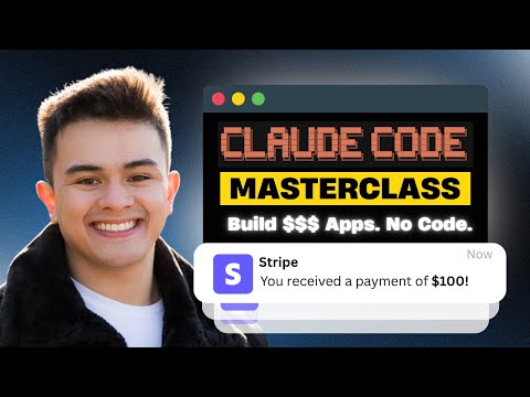 Claude Code MASTERCLASS: Build & Monetize an App (No Coding Needed)