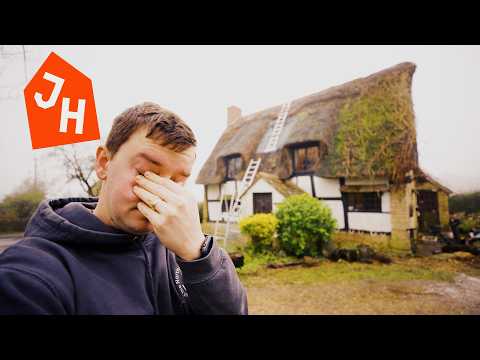 Abandoned 500 Year Old Cottage Renovation | Roof Woes #5