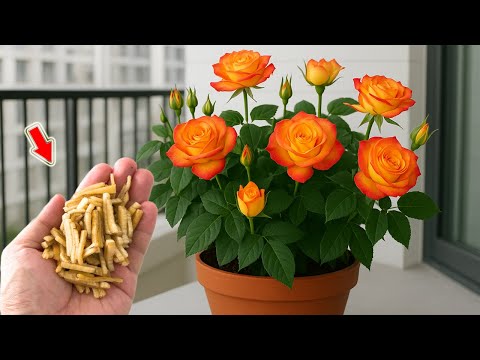 Don't Throw It Away! It Will Make The Rose Stem Take Root And Grow Countless Flowers!