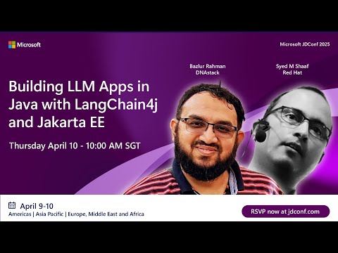 Building LLM Apps in Java with LangChain4j and Jakarta EE