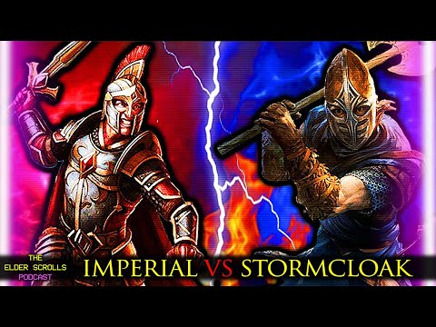 Imperials vs Stormcloaks - Skyrim's Civil War | The Elder Scrolls Podcast #65