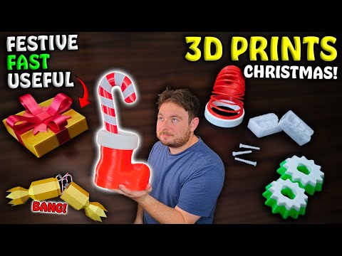 Christmas 3D Prints You Will ACTUALLY Want To Make!