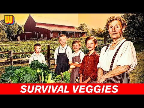 20 Vegetables That Grandparents Grew to Survive the Great Depression!