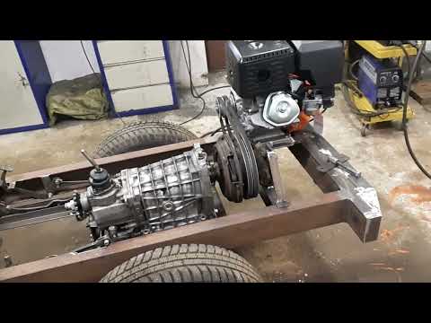 минипогрузчик номер 4. сцепление, педали.