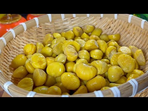 保存板栗，还是老一辈的方法最好用，不发黑不变质，过年吃都新鲜