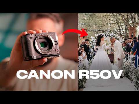 I photographed a wedding with the R50V.