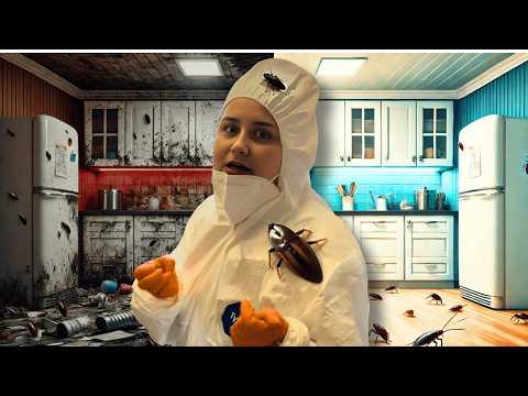 WARNING : Don't Watch If You Hate Cockroaches | Extreme Clean