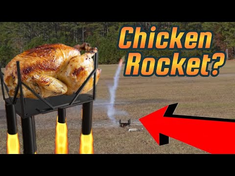 Launching A Chicken On A Rocket For Thanksgiving?!