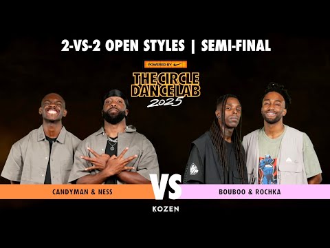 CANDYMAN & NESS VS BOUBOO & ROCHKA SEMI FINAL|2025 THE CIRCLE DANCE LAB