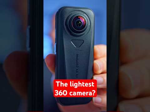 Insta360’s NEW 360 camera is just 165 grams (X4 Air) 👀 #insta360 #360camera