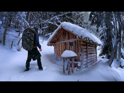 Surviving a Freezing Winter Night in an Off-Grid Cabin