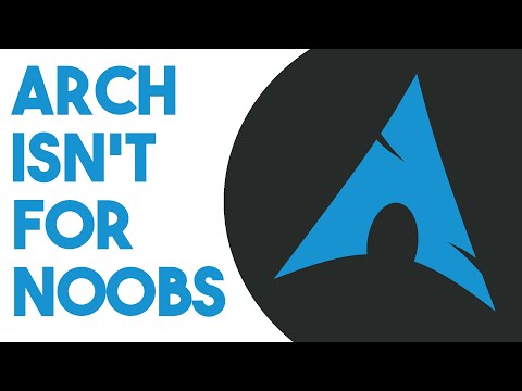 No, Arch Isn't For New Users