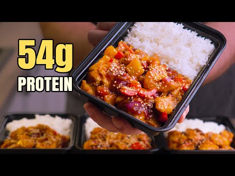 This Sweet & Sour Chicken Tastes Like Takeout - High Protein Meal Prep