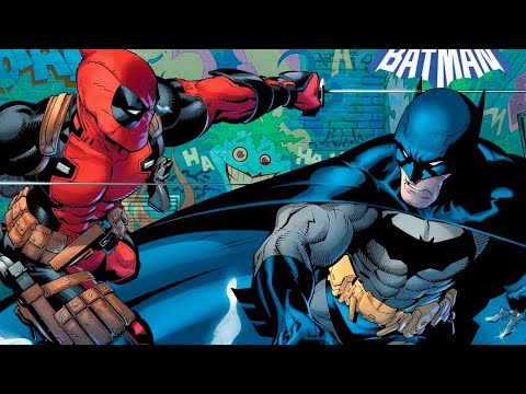 Marvel vs DC: Batman fights Deadpool