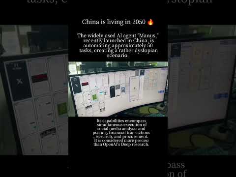 Manus the powerful Chinese AI Agent #ai #openai #deepseek #china