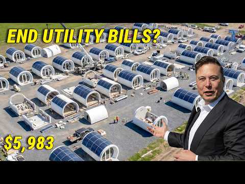Elon Musk’s $5,983 Tesla House Explained: Low-Cost Living Without BILL SURPRISES