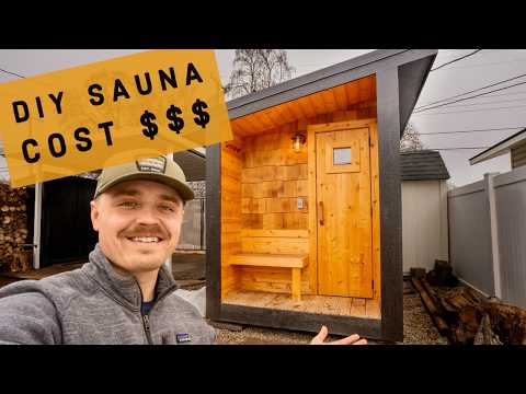 DIY Sauna Cost + Lessons Learned