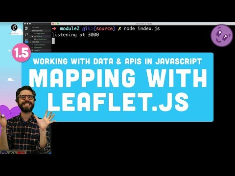1.5 Mapping Geolocation with Leaflet.js - Working with Data and APIs in JavaScript
