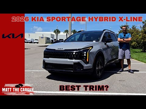 All-New 2026 Kia Sportage Hybrid X-Line | Features & First Look