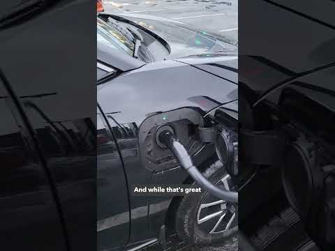 Tesla Superchargers aren't great for the Toyota bZ's front right NACS port