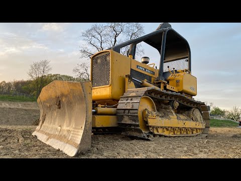 How to Run a John Deere 450C Dozer