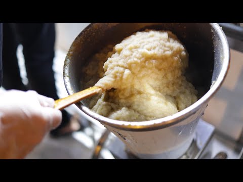 Palatable Mung Bean Smoothie Making/綠豆沙牛乳製作 - Taiwanese Street Food