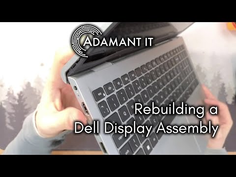 Dell Inspiron 15 Display Assembly Rebuild (Broken Hinge) - LFC#367