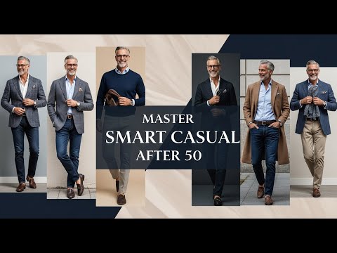 How to Dress Smart Casual After 50 | Modern & Effortless Mens Fashion Guide