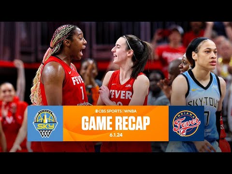 Caitlin Clark shoved to ground in first home win | CBS Sports