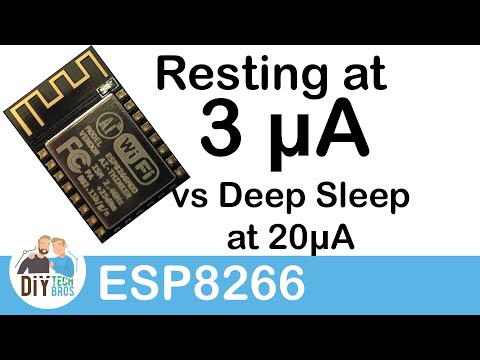 Best power saving mode - Much Deeper Deep Sleep ESP8266