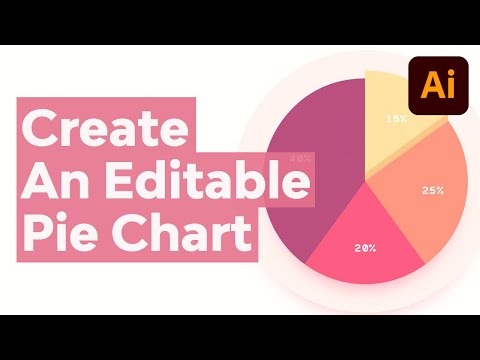 How to Create an Editable Pie Chart in Adobe Illustrator