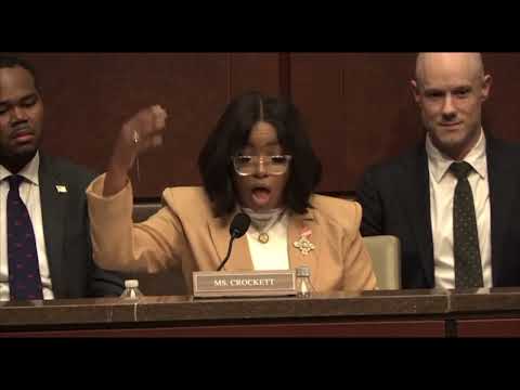 Rep. Jasmine Crockett: Trump Pardoned Rapists & Pedophiles — And Republicans Call It Law & Order