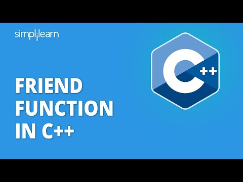 Friend Function In C++ With Example | C++ Tutorial For Beginners | C++ Tutorial | Simplilearn
