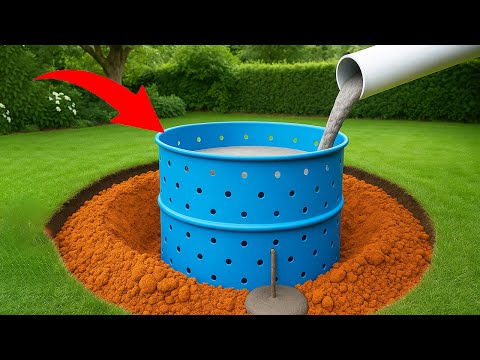 Few people know about this great invention! Super economical recycling idea from PVC pipes cement