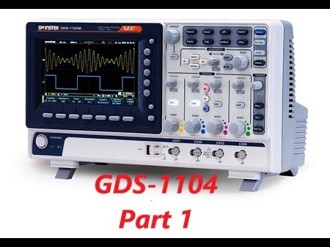 اسیلوسکوپ دیجیتال - آموزش منو ها و نحوه کار- پارت 1